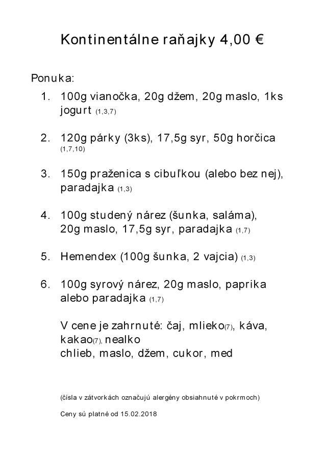Penzion Lindava Budmerice Экстерьер фото
